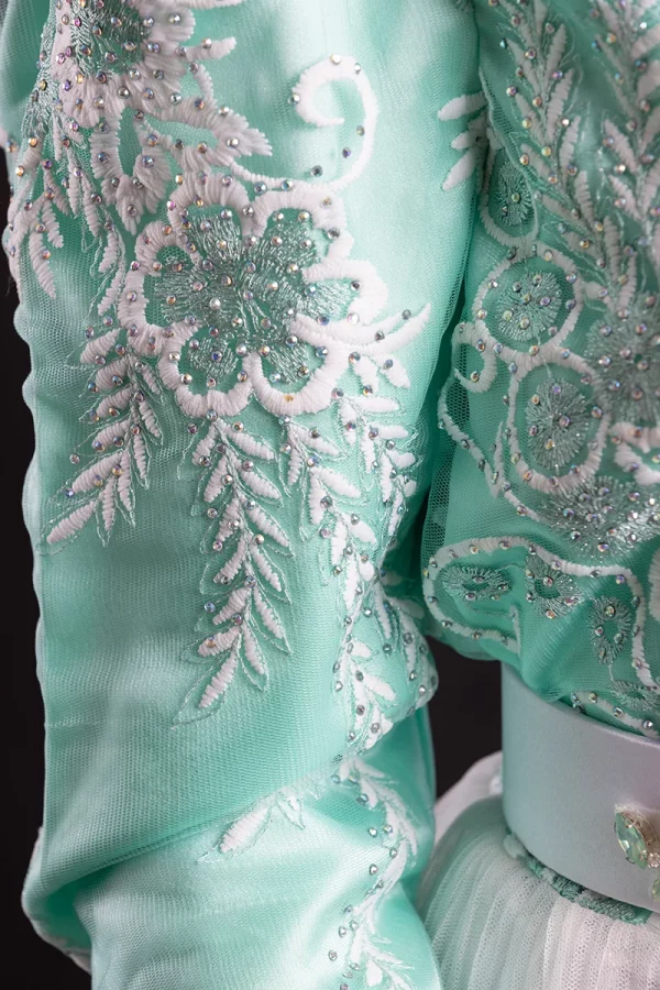 Caftan Raffiné en Dentelle - Réf : AS1