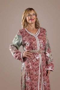 Caftan Deux Pièces Scintillant - Réf : AS26