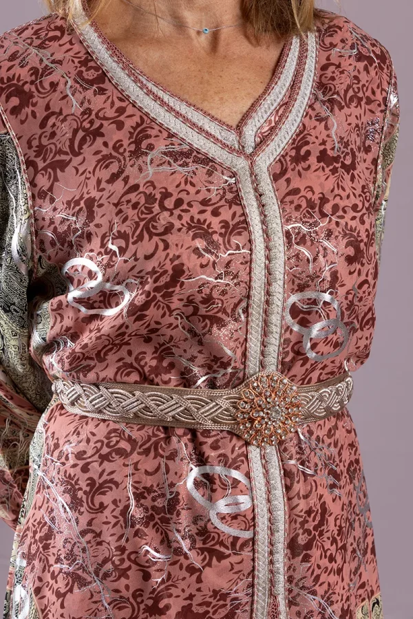 Caftan Deux Pièces Scintillant - Réf : AS26