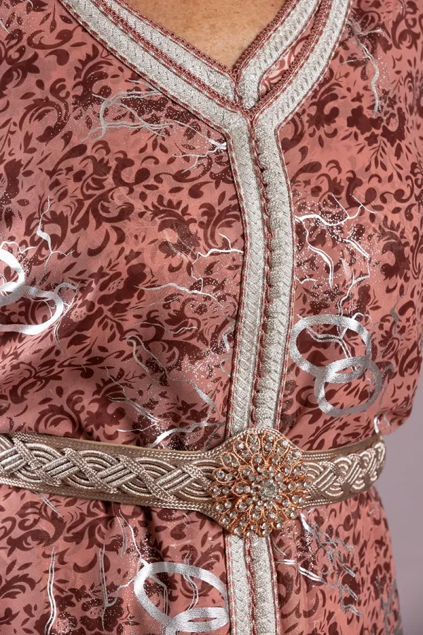 Caftan Deux Pièces Scintillant - Réf : AS26