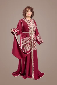 Caftan Bordeaux