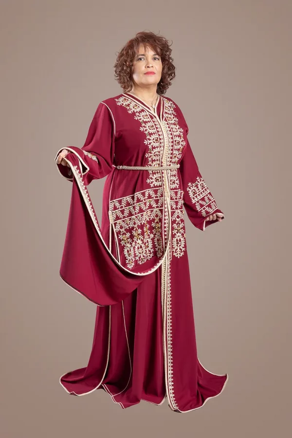 Caftan Bordeaux