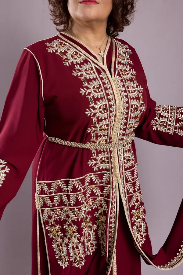 Caftan Bordeaux