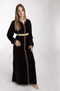 Caftan en velours