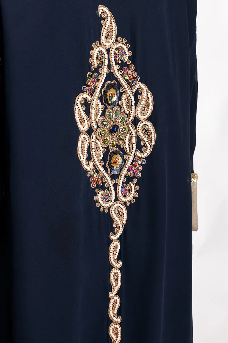 Caftan Broderies et Perles - Réf : AS27