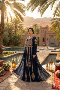 Caftan broderies et perles