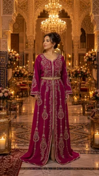 Caftan Rose Perle