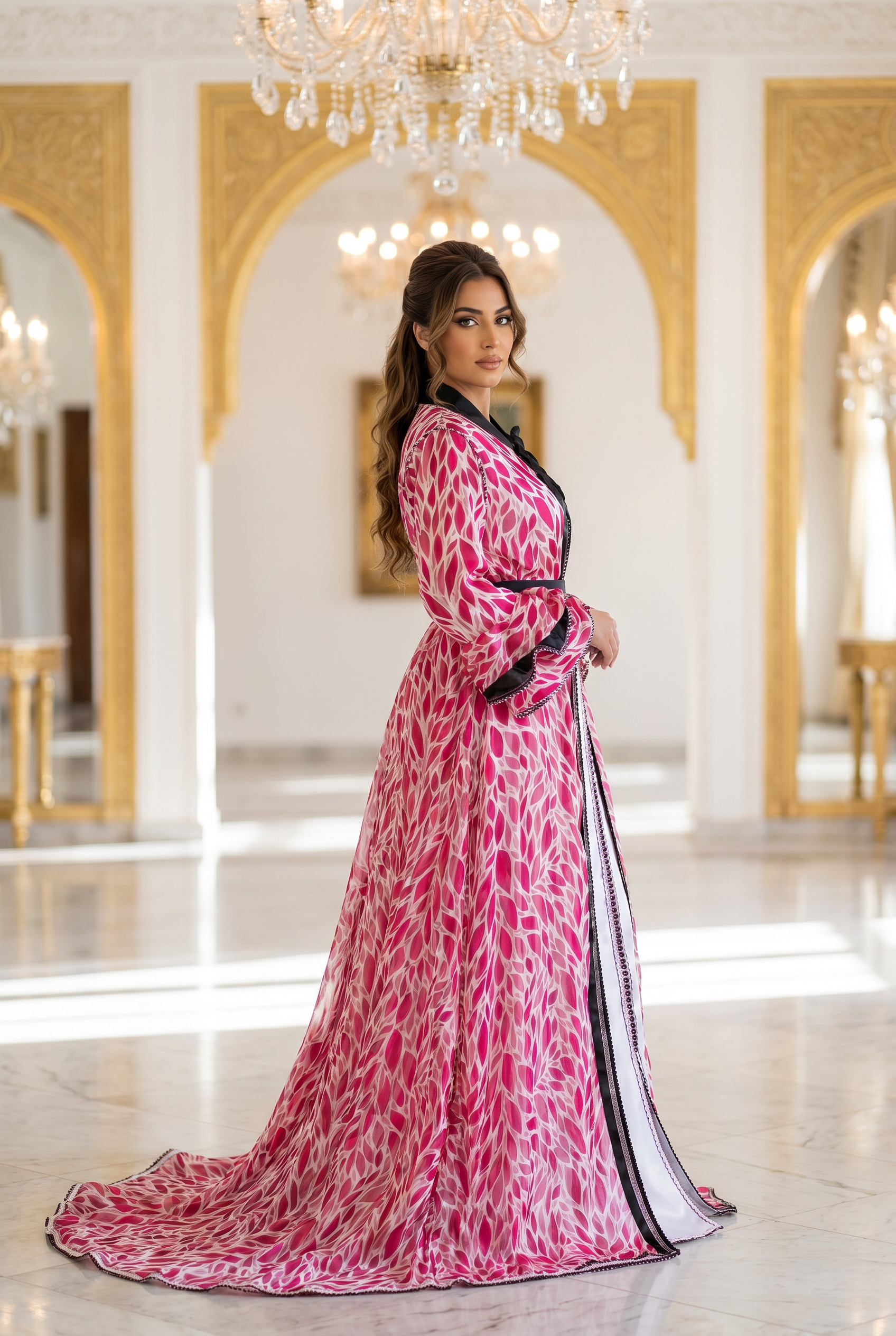 Caftan fluide et léger