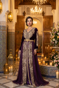 Caftan violet