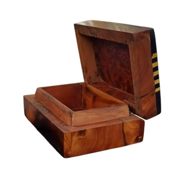 Boîte à motifs géométriques