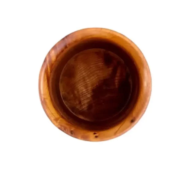 porte stylo en loupe de thuya