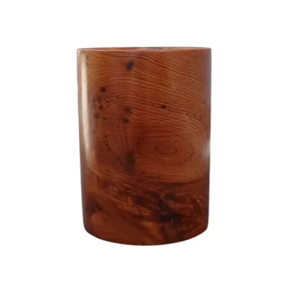 porte stylo en loupe de thuya