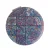 Rond Patchwork mandala bleu et rose