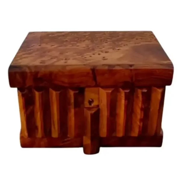 Boîte secrète artisanale