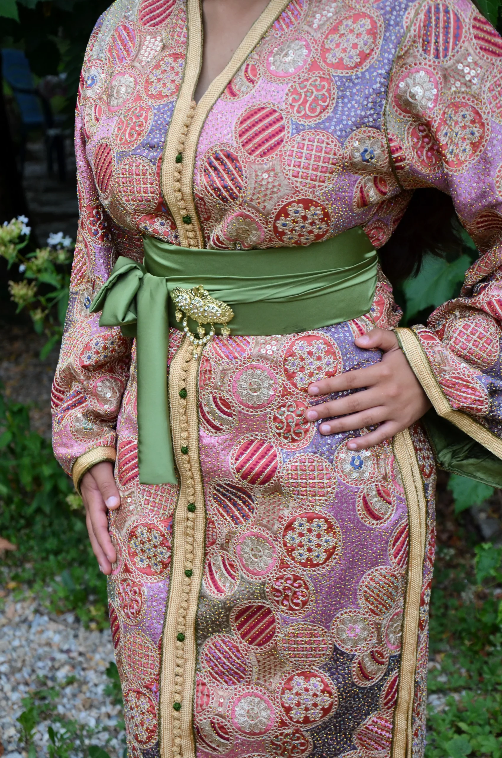 Caftan Sari Prestige - Réf : AS44 – Image 8
