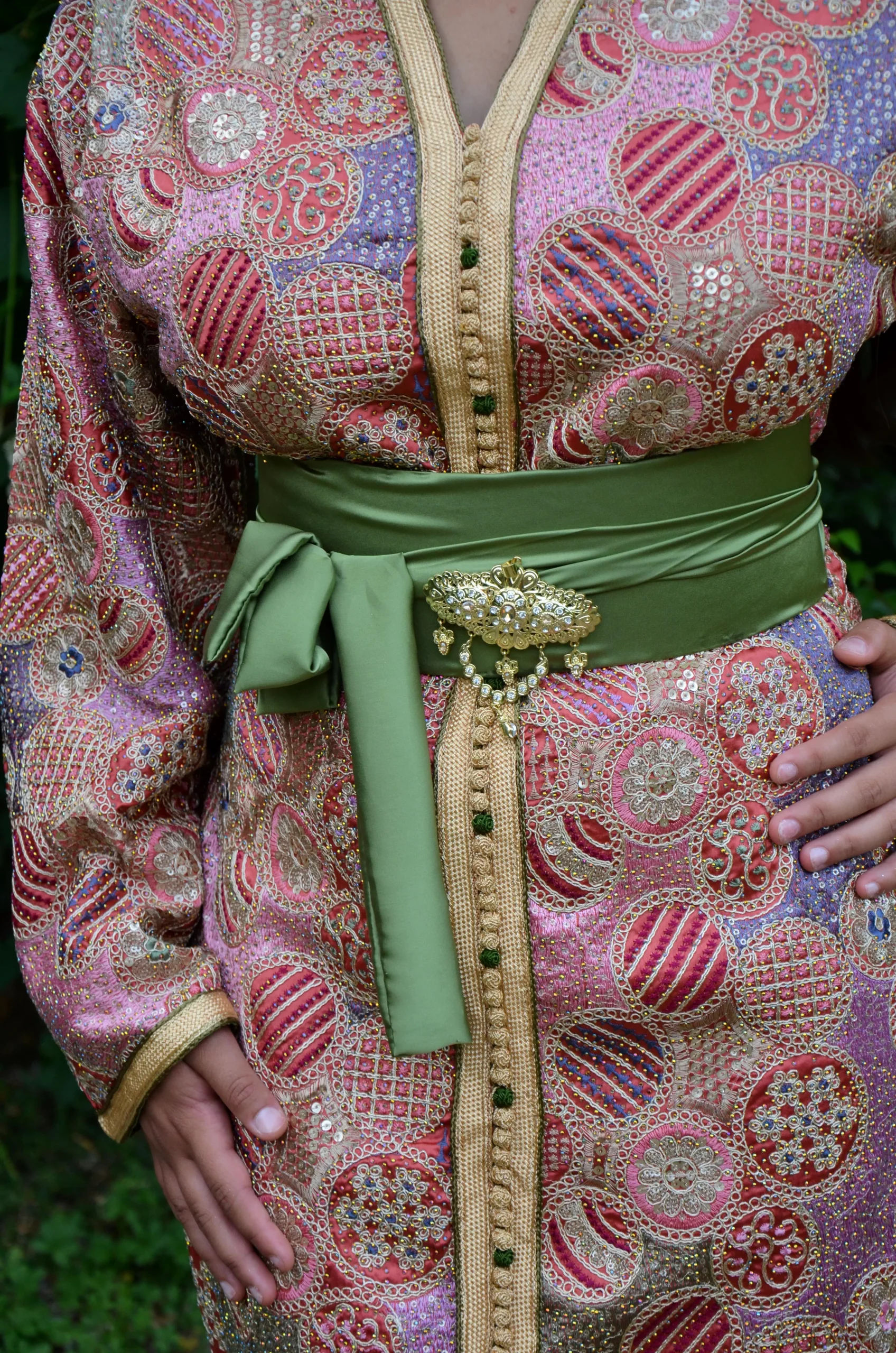 Caftan Sari Prestige - Réf : AS44 – Image 3