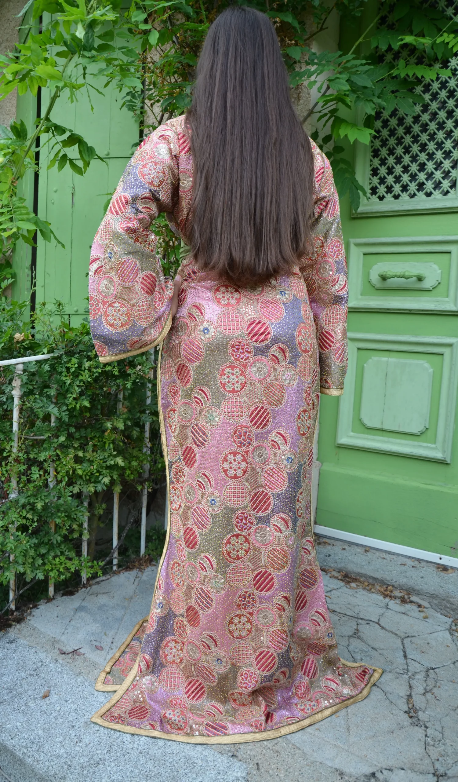 Caftan Sari Prestige - Réf : AS44 – Image 5