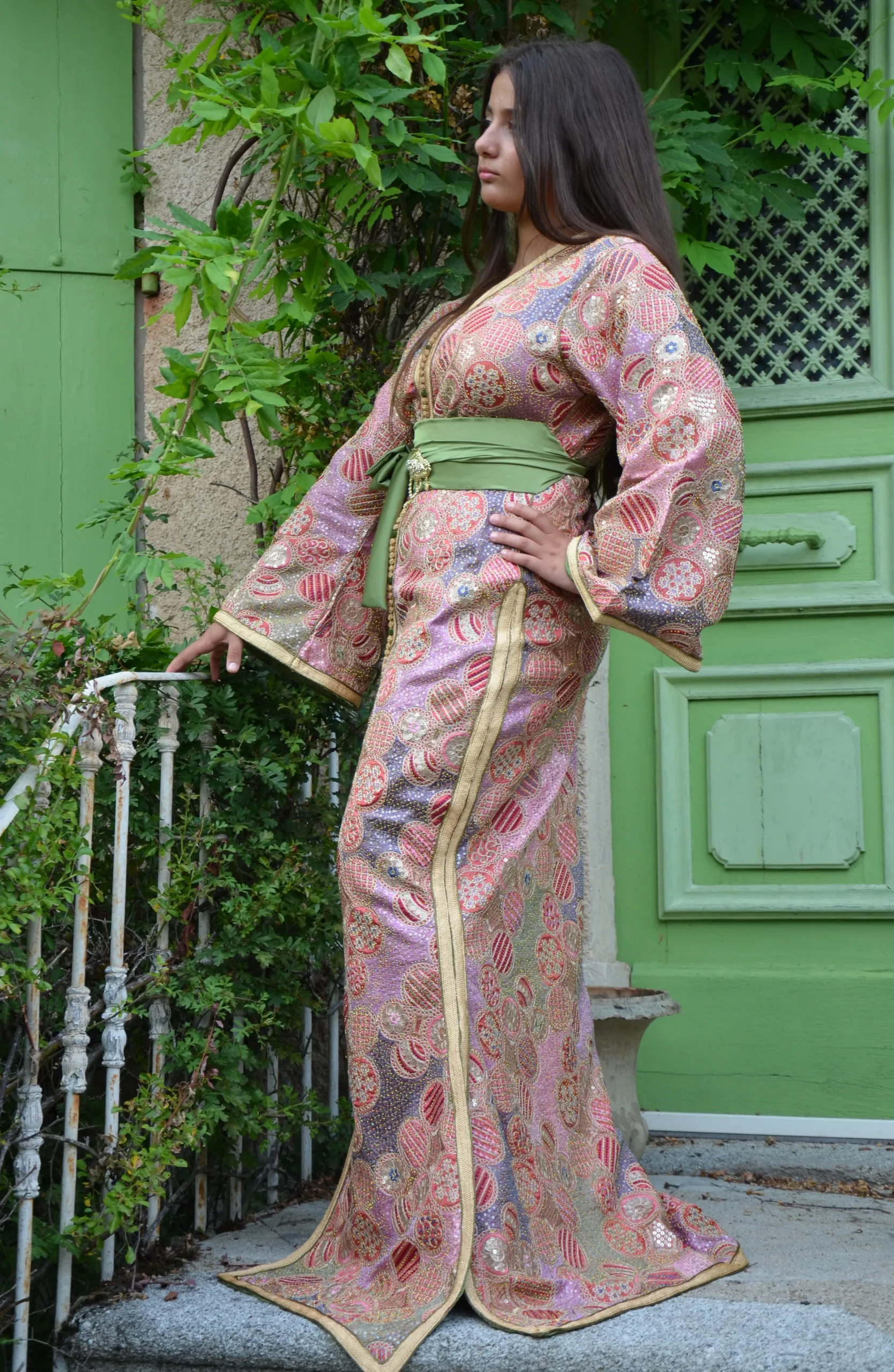 Caftan Sari Prestige - Réf : AS44 – Image 2