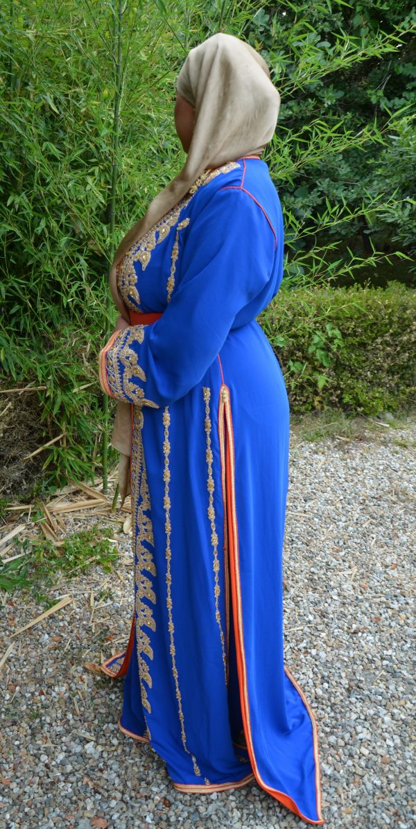 Caftan Royal Doré - Réf : AS41 – Image 6