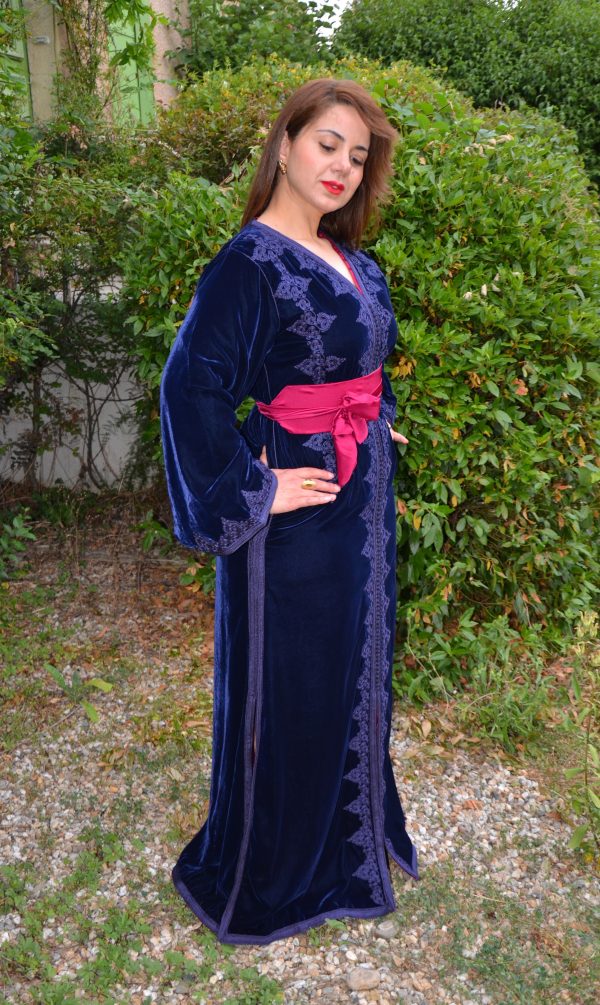 Caftan Velours Royal - Réf : AS42 – Image 2