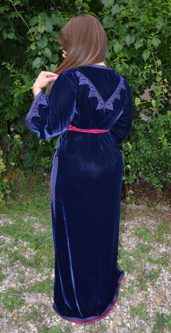 Caftan Velours Royal - Réf : AS42 – Image 6